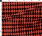Diamonds Black Red Geometric Jester Custom Printed Fabric by Spoonflower Various Fabrics by the Yard or Fat Quarter